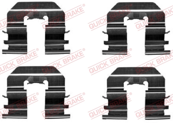 Accessory Kit, disc brake pad